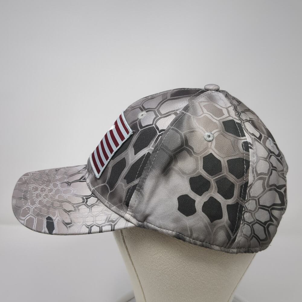 U.S. Flag Eagle Strapback Baseball Cap Multi One … - image 3